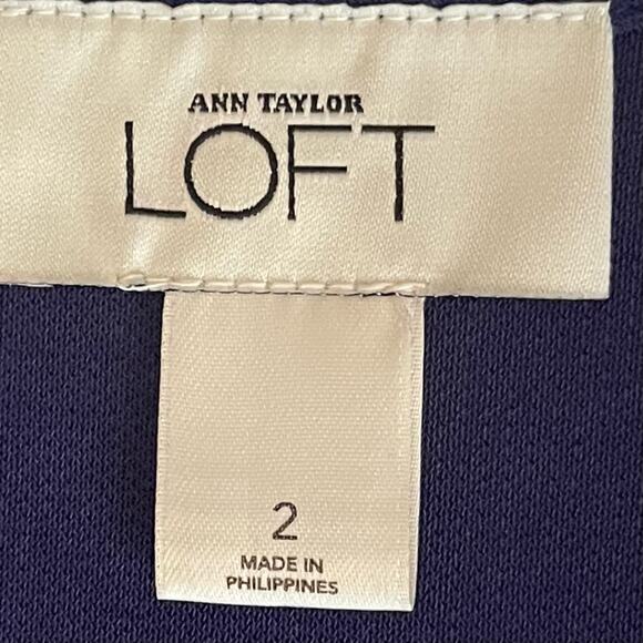 J Crew Blue BalletCore Party Event Feminine Dress NWOT Size 2 - Picture 8 of 12